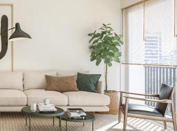 Sala y balcón · Departamento 2 Habitaciones | Frente a Parque en Barranco