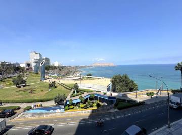 Departamento de 3 habitaciones, Lima · Departamento Amoblado con Vista Al Mar Frente Al Malecón – 160 m² en Miraflores