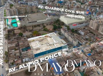 Terreno / Lote · 5448m² · Venta de Terreno $1000x m² en Chorrillos Límite con Surco (Real Plaza Guardia Civil)