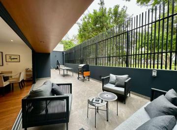 Disfrute de la exclusividad y seguridad de vivir en la Urbanización La Aurora.

 · Exclusivo y Moderno Departamento, Frente a Parque Privado en Miraflores.
