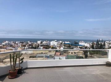 Departamento de 3 habitaciones, Lima · Dúplex en Miramar – Vista de Señoritas a Punta Rocas