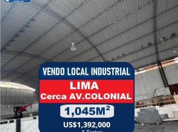 Nave industrial , Lima · Se Vende Local Industrial en Lima Cerca Av Colonial y Av Argentina
