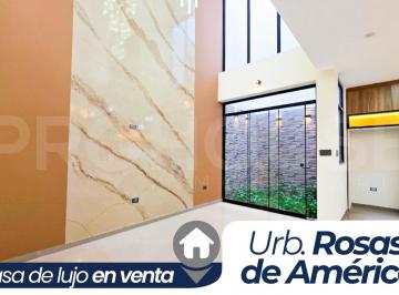 Casa de 5 habitaciones, Trujillo · Urb. Rosas de América – Casa de Estreno con Piscina y Jacuzzi en Venta