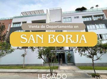 Departamento · 113m² · 2 Dormitorios · 2 Estacionamientos · Departamento en San Borja