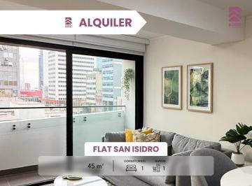 Departamento · 45m² · 1 Dormitorio · Alquiler Departamento San Isidro Amoblado