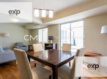 COMEDOR -SALA · Duplex Amoblado con Terraza en Alquiler en Miraflores.