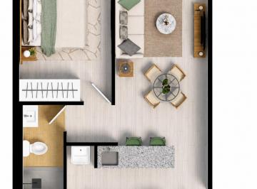 Departamento de 1 habitación, Lima · 1 Dorm. en Jesús María (41 M&sup2;)