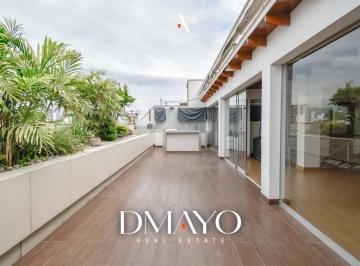 Departamento · 265m² · 3 Dormitorios · 2 Estacionamientos · Penthouse Dúplex en Venta en San Antonio - Amplia Terraza, Parrilla, Jacuzzi