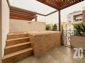 Departamento de 3 habitaciones, Lima · En Venta | Penthouse Dúplex con Terraza, Jacuzzi Temperado y Bbq a Pasos del Malecón