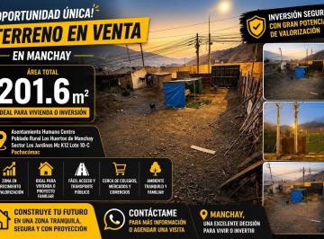 Terreno / Lote · 201m² · Terreno en Manchay