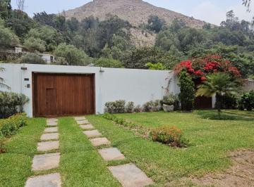 Casa de 8 habitaciones, Lima · Vendo Casa de Campo, 8 Dorm. en Chaclacayo California Piscina Terapéutica