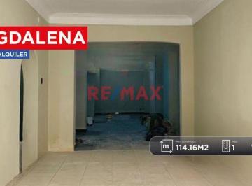 Local comercial · 114m² · Local Comercial en Alquiler en Magdalena Puerta a Calle Cerca a Av Brasil