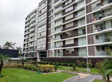 Departamento de 3 habitaciones, Lima · Moderno Dpto Semi - Amoblado en Condominio Las Cumbres de La Molina - 120 m² - Listo Para Habitar