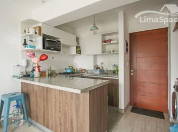 Departamento de 1 habitación, Lima · Moderno Departamento con Áreas Comunes en Chorrillos