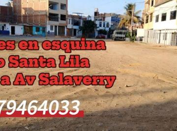 Terreno / Lote , Chiclayo · Venta de Terrenos en Esquina - Urb Santa Lila| Entre Bancarios y Satélite.