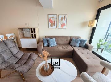Departamento · 45m² · 1 Dormitorio · Bello Departamento en Alquiler en Barranco, Límite con Miraflores, Vista Panáramica