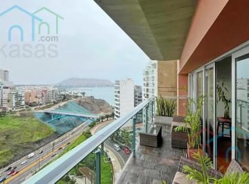 Departamento · 210m² · 3 Dormitorios · 2 Estacionamientos · Alquilo Dpto. Amoblado Malecón Armendariz 183 Piso 12
