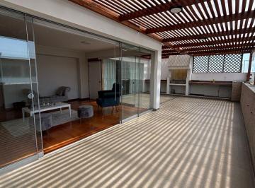 Departamento de 4 habitaciones, Lima · Estupendo Duplex, con 4 Dorm. c/u con Baño, Amplia Terraza con Parrilla. Sala de Estar.