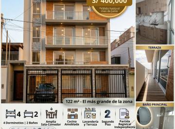 Departamento de 4 habitaciones, Tacna · Últimas 2 Unidades – 122 m² | Ambientes Amplios | 4 Dorm. | Cocina Premium