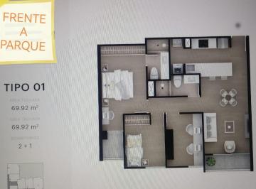 Departamento de 2 habitaciones, Lima · Vendo Departamento Estreno Frente Al Parque Castilla S/ 775,135