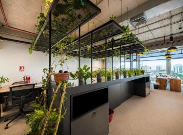 Oficina comercial , Lima · Alquiler de Oficina Implementada con Vista Al Parque y Al Mar – Magdalena