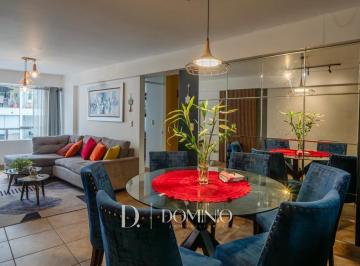 Sala · Departamento en Valle Hermoso de 3 Dorm.