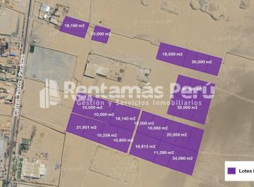 Terreno / Lote , Pisco · Terrenos Industriales en Venta de 10 Ha, 20 Ha, 30 Ha y 40 Ha Zonificacion I - 4 - Paracas