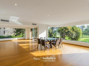 Departamento · 313m² · 2 Dormitorios · 2 Estacionamientos · Exclusivo Flat con Vista Al Golf – Aurelio Miró Quesada