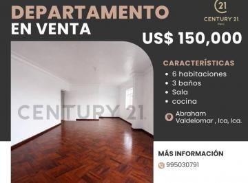 Departamento de 6 habitaciones, Ica · Venta de Departamento Duplex en Zona Extratégica en Ica