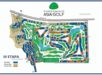Terreno / Lote · 610m² · Construye La Casa de Tus Sueños en Asia con Vista Al Mar y a La Cancha de Golf