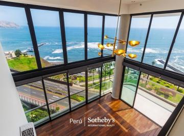 Departamento · 261m² · 3 Dormitorios · 2 Estacionamientos · Departamento Dúplex en Venta Ubicado en El Malecón de Miraflores