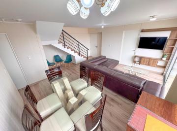 Departamento · 118m² · 2 Dormitorios · 1 Estacionamiento · Alquiler Dúplex C/ Terraza Frente a Parque, Amoblado o Sin Amoblar - 2h 3b Pf