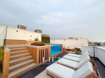 Departamento · 62m² · 2 Dormitorios · 1 Estacionamiento · Departamento en Edificio Moderno con Vista Interna | Piscina y Zona de Parrilla