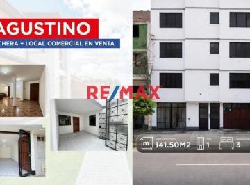 Departamento · 133m² · 3 Dormitorios · 1 Estacionamiento · Departamento de Estreno en Venta en El Agustino con Cochera y Opción Comercial