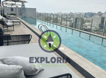 Departamento de 1 habitación, Lima · Alquiler Departamento Estreno en Miraflores S/ 2,800