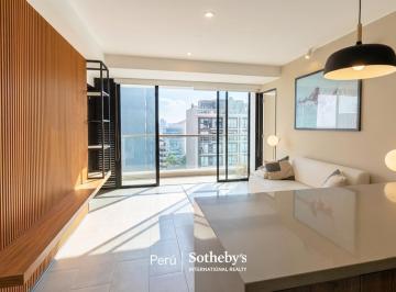 Departamento · 77m² · 2 Dormitorios · 1 Estacionamiento · Departamento Dúplex en San Isidro en Rivera Navarrete.
