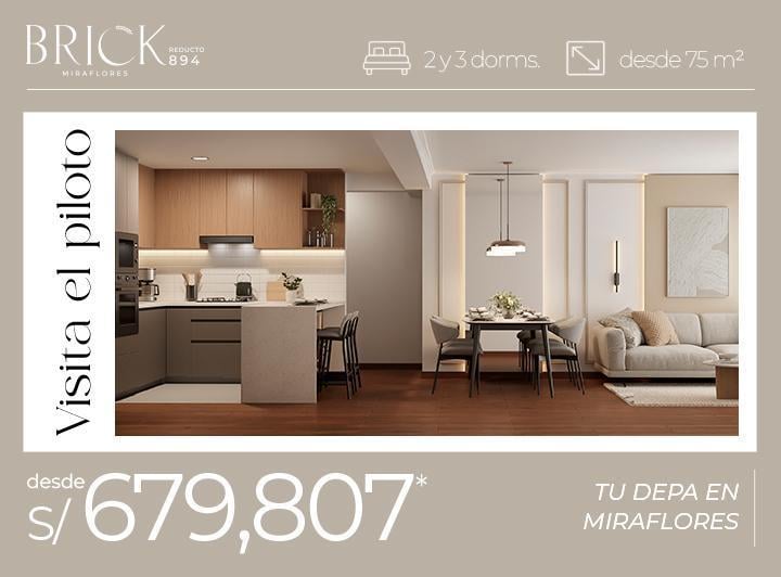 Desarrollo vertical , Lima · Brick - Miraflores