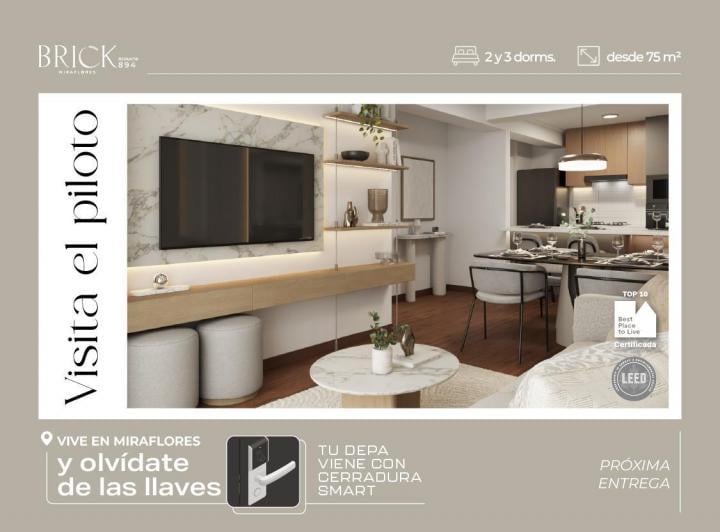 Desarrollo vertical , Lima · Brick - Miraflores