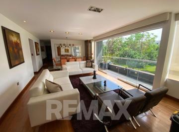 Departamento · 159m² · 3 Dormitorios · 2 Estacionamientos · Departamento Amoblado Frente a Parque | 166 m² | Opción 3 Dorm. | Ascensor Directo | San Borja