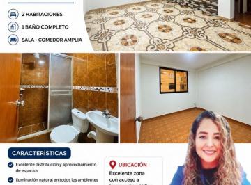 Departamento de 2 habitaciones, Lima · ¡Se Alquila Departamento en Sjm!