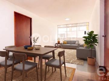 SALA COMEDOR AMOBLAMIENTO REFERENCIAL · Departamento de 2 Dorm. en Venta – 97 m² en Miraflores