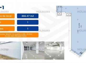 Local comercial · 366m² · 1 Dormitorio · Alquilo Local Comercial en Av Nugent con Nicolás de Ayllon N 29xx, Local 1a - 1, Santa Anita