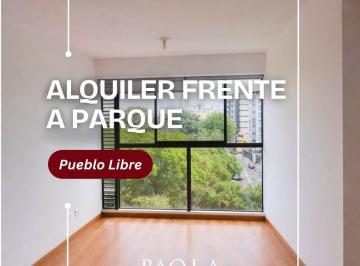 Departamento de 2 habitaciones, Lima · Alquiler de Departamento Frente a Parque en Pueblo Libre