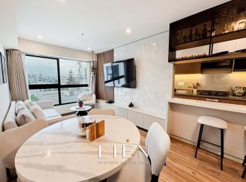 Departamento · 66m² · 2 Dormitorios · 1 Estacionamiento · Flat Ubicado en El Piso 12 con Vista Interna Sin Amoblar