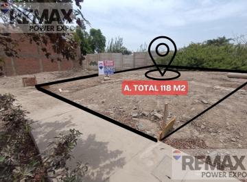 Terreno / Lote · 118m² · Venta Terreno Carabayllo