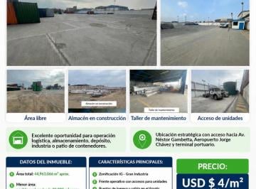 Nave industrial , Callao · Muy Cercano Al Aeropuerto y Puerto Industrial/logístico en Alquiler 44,963 m² en Callao