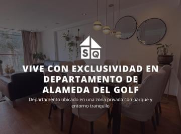Departamento · 145m² · 3 Dormitorios · 1 Estacionamiento · Departamento en El Golf