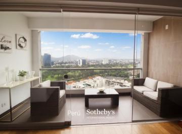 Departamento de 3 habitaciones, Lima · Lindo Flat de 251 m² en Cerros de Camacho con Vista Panorámica Al Club de Golf