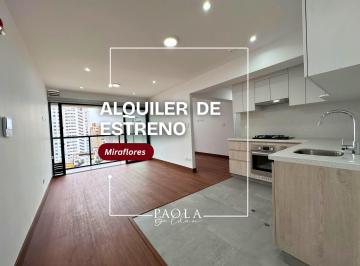 Departamento de 2 habitaciones, Lima · Alquiler de Departamento de Estreno de 70 m² en Miraflores