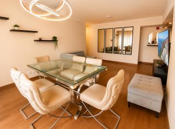 Departamento de 3 habitaciones, Lima · Alquiler Departamento de 102 m² en Magdalena del Mar | Piso 12 | Amoblado | S/ 3,500